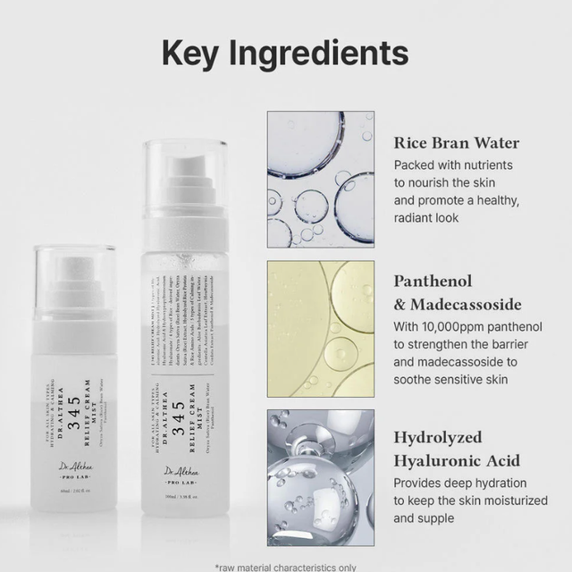 Dr.Althea - 345 Relief Cream Mist 60ml.