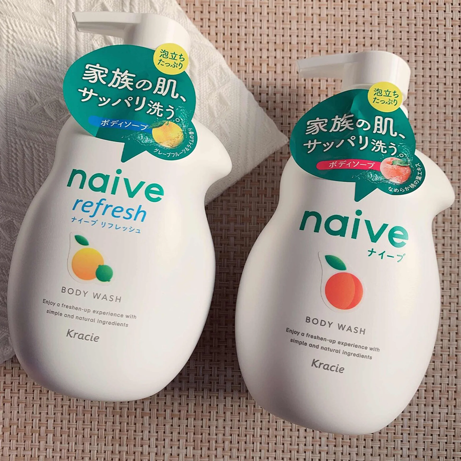 Naive - Refresh Body Wash 530ml.