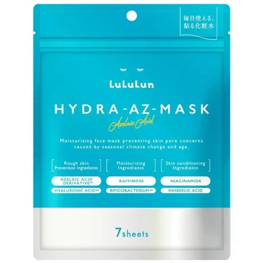 Lululun - Hydra F Mask Azelaic Acid Face Masks 117ml. (7 Sheets)