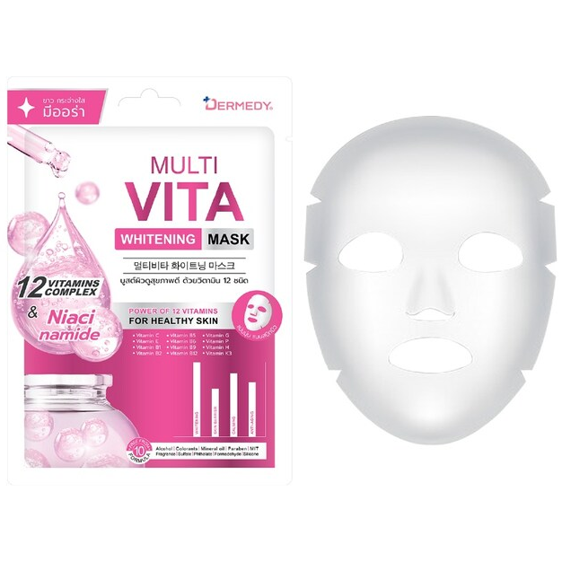 Dermedy - Multi Vita Whitening Mask 25g. (Pack of 3)
