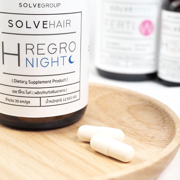 Solve Hair - H Regro Day (30 Capsules) & Night (30 Capsules)