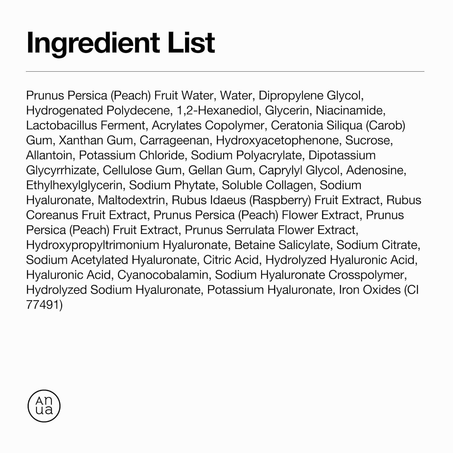 Anua - Peach 70+ Niacin Serum Mask 25ml. (Pack of 6)