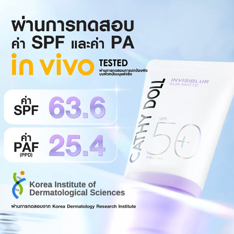 Cathy Doll - Invisiblur Sun Matte SPF50+ PA++++ 40ml.