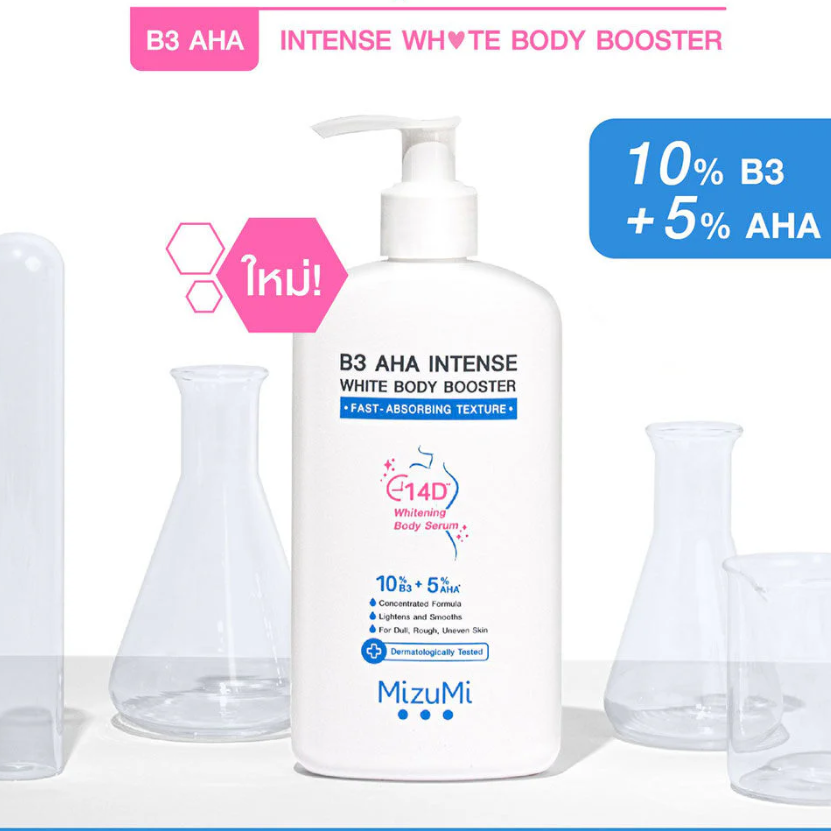 MizuMi - B3 AHA Intense White Body Booster 250g.