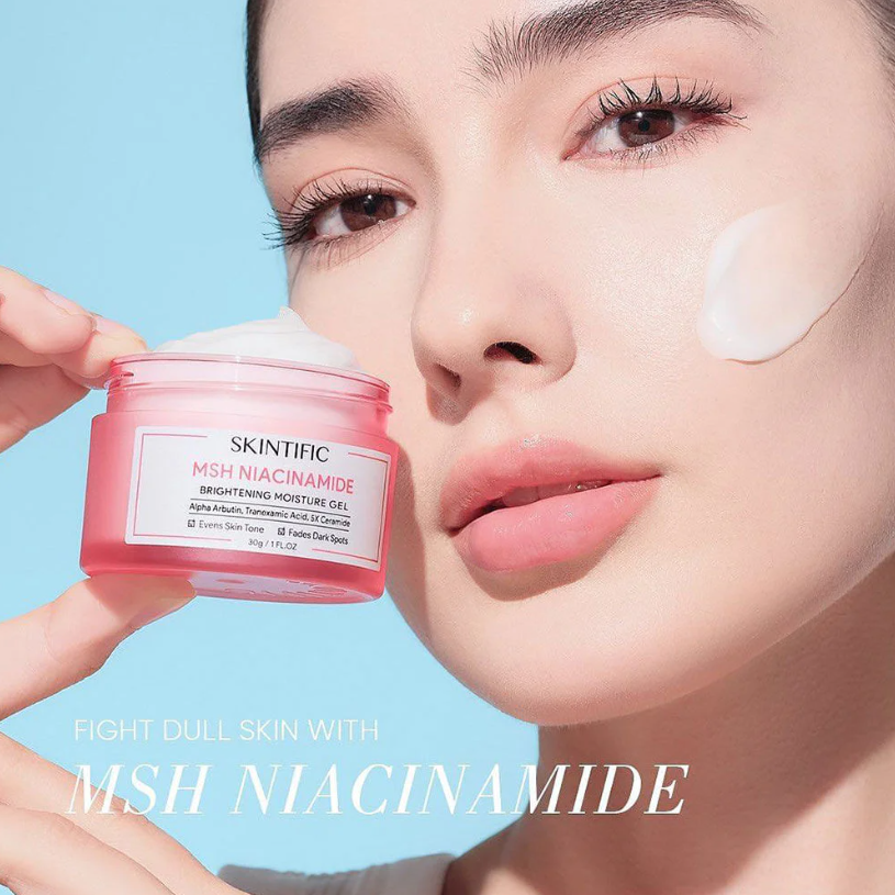 Skintific - MSH Niacinamide Brightening Moisture Gel 30g.