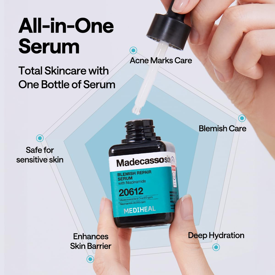 Mediheal - Madecassoside Blemish Repair Serum with Niacinamide 40ml.