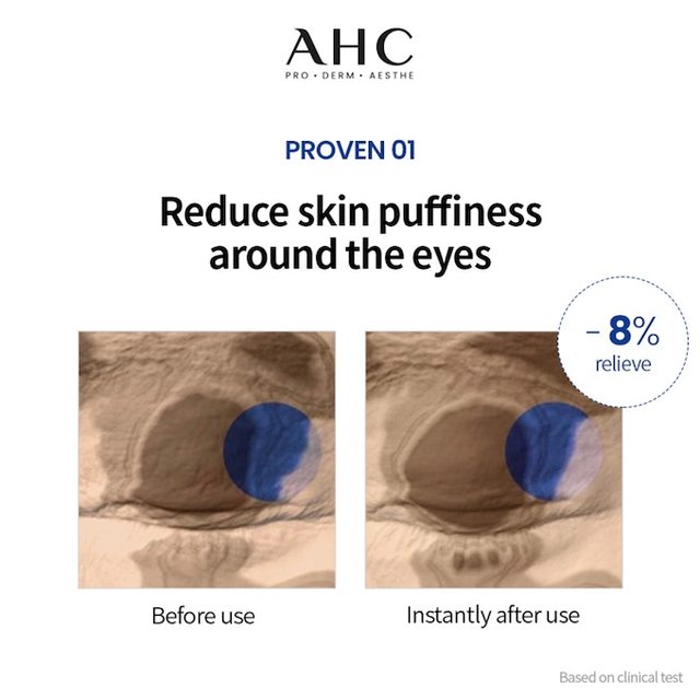 AHC - Pro Shot Hyaluro-Deep Volume 5 Capsule-Infused Eye Cream For Face 30ml.