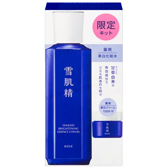 KOSE - Bundle: 1x Sekkisei Brightening Essence Lotion 200ml. + 1x Day Care Emulsion 35g.