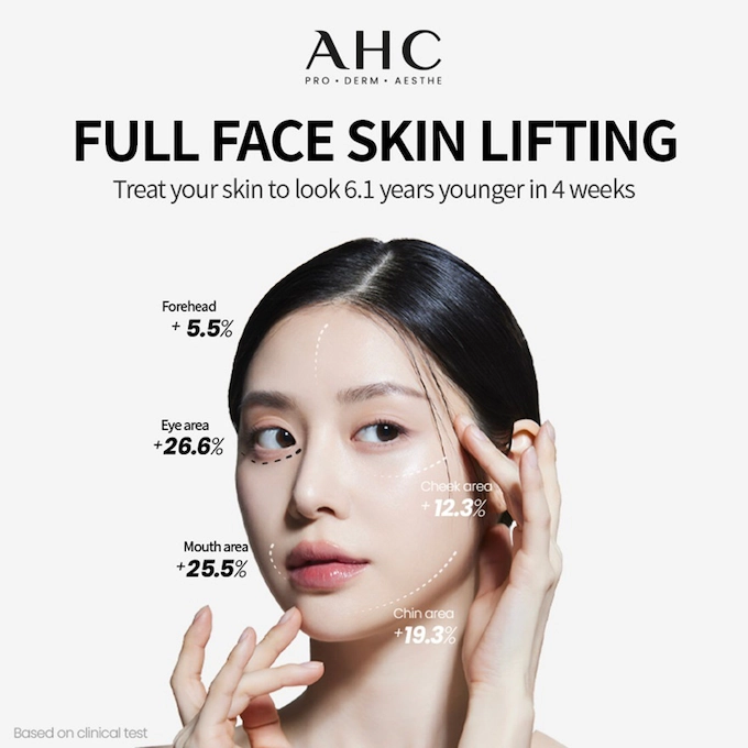 AHC - Pro Shot Colla-Juvenation Lift 4 Capsule-Infused Eye Cream For Face 30ml.