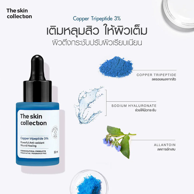 The Skin Collection - Serum Copper Tripeptide 3% 30ml.