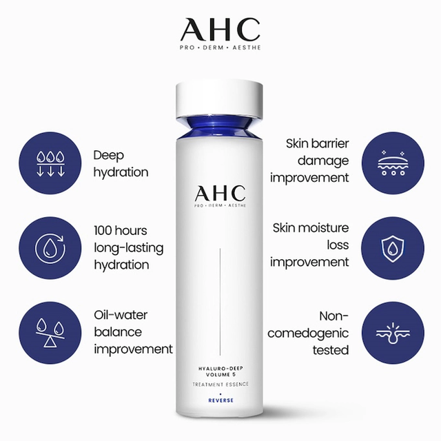 AHC - Hyaluro-Deep Volume 5 Treatment Essence 130ml.