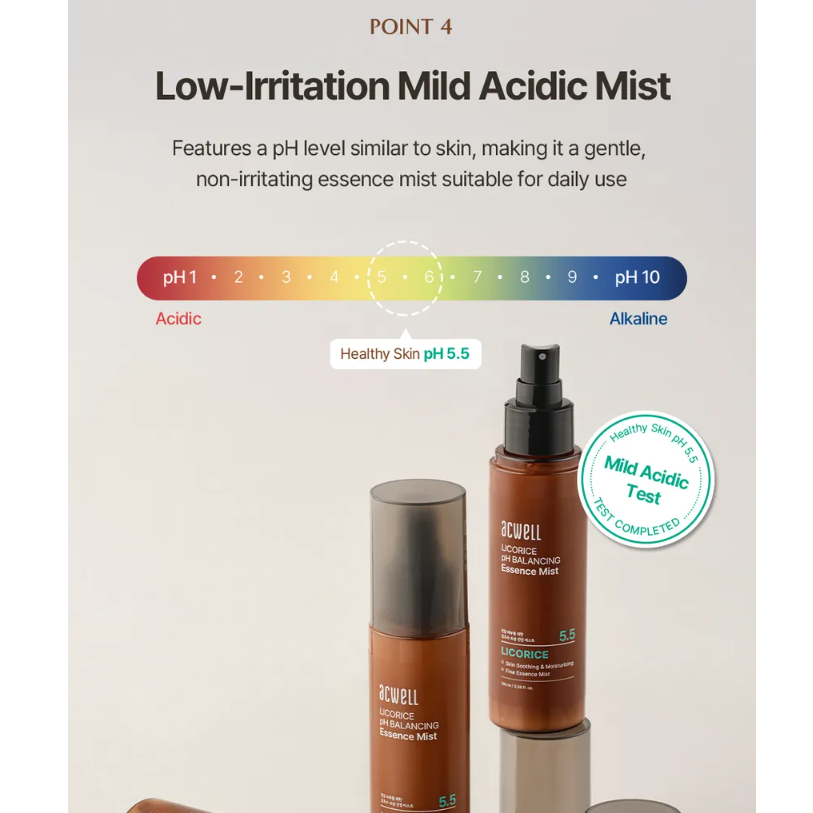 Acwell - Licorice pH Balancing Essence Mist 100ml.