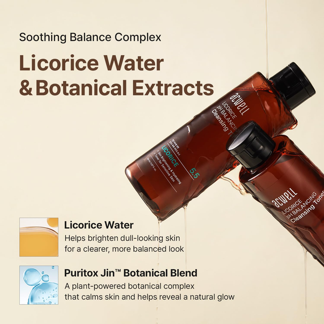 Acwell - Licorice pH Balancing Cleansing Toner 150ml.