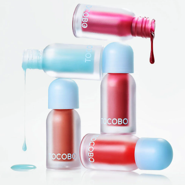 TOCOBO - Rosy Girl, Juicy Berry Plumping Lip Oil 4g.