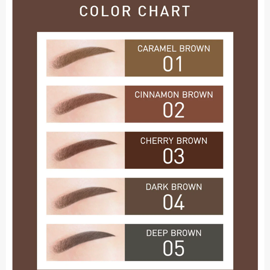 Baby Bright - Perfect Eyebrow Pencil #04 Dark Brown 1.2g.