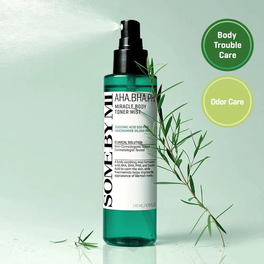 SOME BY MI - AHA-BHA-PHA Miracle Body Toner Mist 140ml.