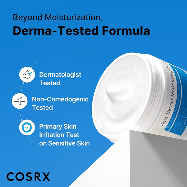 COSRX - Skin Barrier Moisturizing Body Cream, Ceramides + Panthenol (B5) + Hyaluronic Acid 450ml.