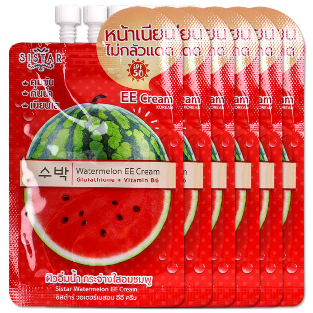 Sistar - Watermelon EE Cream 10g. (Pack of 6)