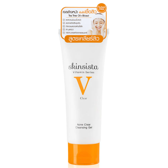 Skinsista - V Acne Clear Cleansing Gel 100ml.