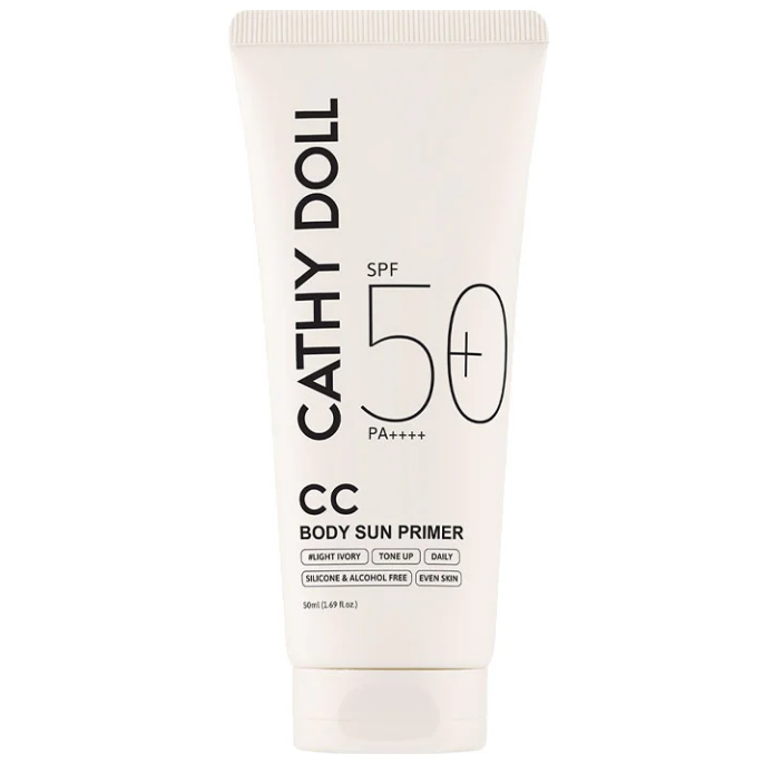 Cathy Doll - CC Body Sun Primer #Light Ivory SPF50+ PA++++ 50ml.