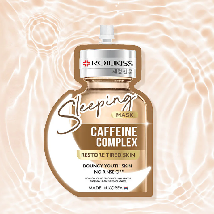 Rojukiss - Sleeping Mask Caffeine Complex 20ml. (Pack of 6)