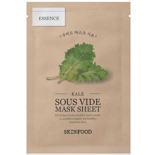 Skinfood - Kale Sous Vide Mask Sheet 22g. (Pack of 6)