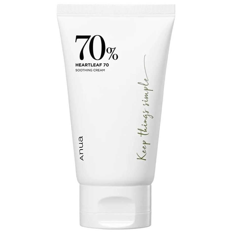Anua - Heartleaf 70% Soothing Cream 100ml.