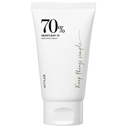 Anua - Heartleaf 70% Soothing Cream 100ml.