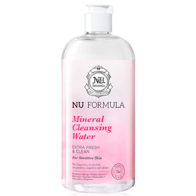Nu Formula - Mineral Cleansing Water For Sensitive Skin 510ml.