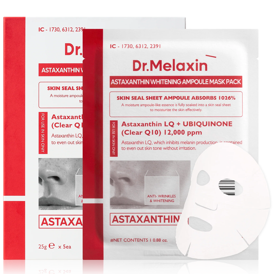 Dr.Melaxin - Astaxanthin Whitening Ampoule Mask Pack (5 Sheets)