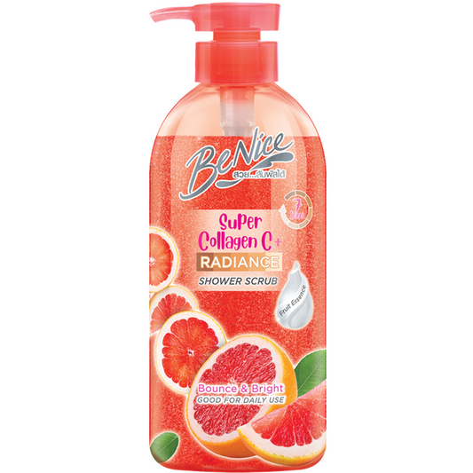 BeNice - Super Collagen C+ Shower Scrub 450ml.