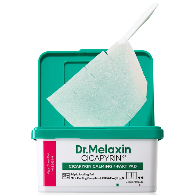 Dr.Melaxin - Cicapyrin Calming 4-Part Pad Cicapyrin Calming 4-Part Pad 340ml. (80 Pads)