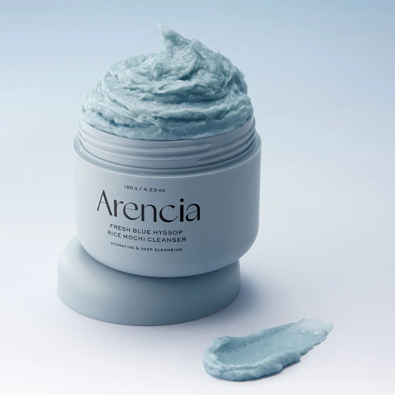 Arencia - Fresh Blue Hyssop Rice Mochi Cleanser 120g.