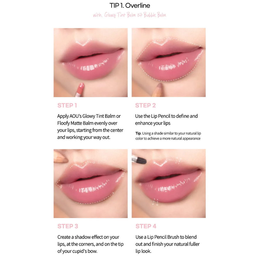 AOU - Blending Lip Pencil #04 Cement