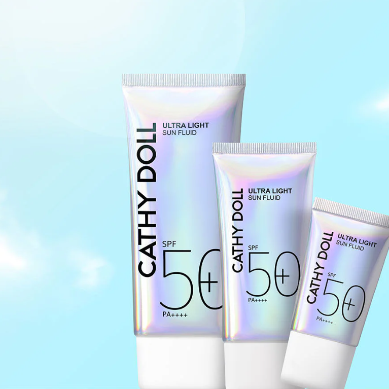 Cathy Doll - Ultra Light Sun Fluid SPF50+ PA++++ 70ml.