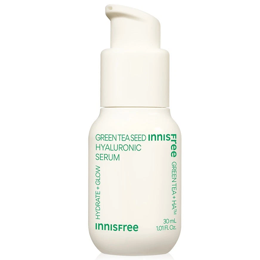 Innisfree - Bundle: 1x Green Tea Ceramide Milk 160ml. +1x Green Tea Seed Hyaluronic Serum 30ml.