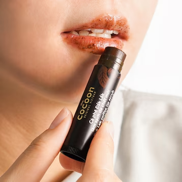 Cocoon Vietnam - Dak Lak Coffee Lip Scrub (Cà Phê Đắk Lắk Làm Sạch Da Chết Môi) with Macadamia Oil & Shea Butter 5g. (Pack of 3)