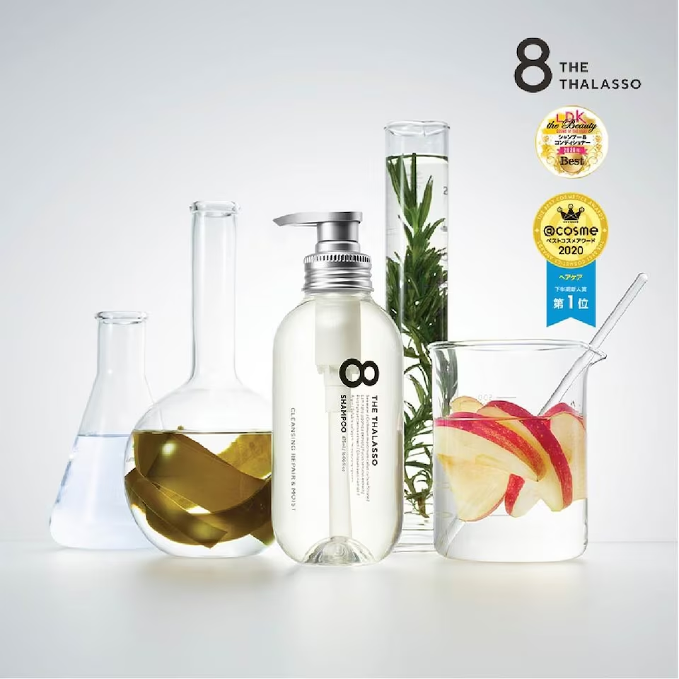 8 THE THALASSO - Cleansing Repair & Moist Shampoo 475ml.