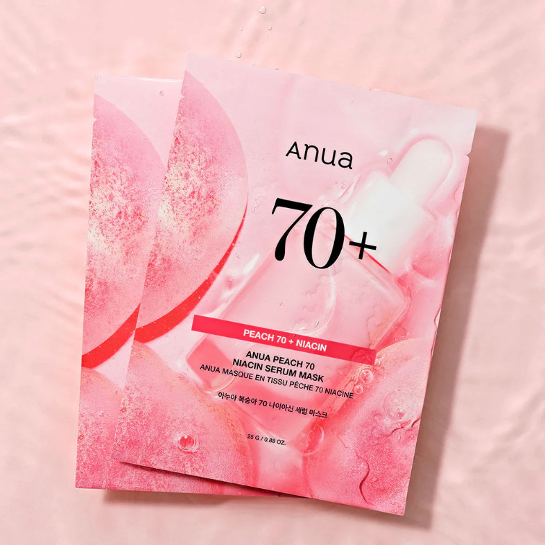 Anua - Peach 70+ Niacin Serum Mask 25ml. (Pack of 6)