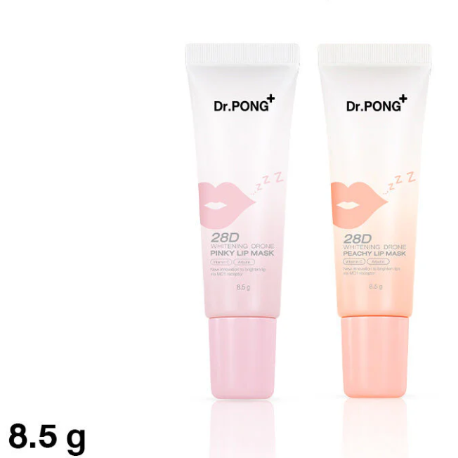Dr.PONG - 28D Whitening Drone Peachy Lip Mask 8.5g.