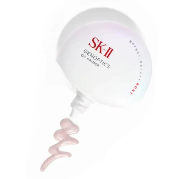 SK-II - Genoptics CC Primer SPF50+/PA ++++ #Rosy 30g.