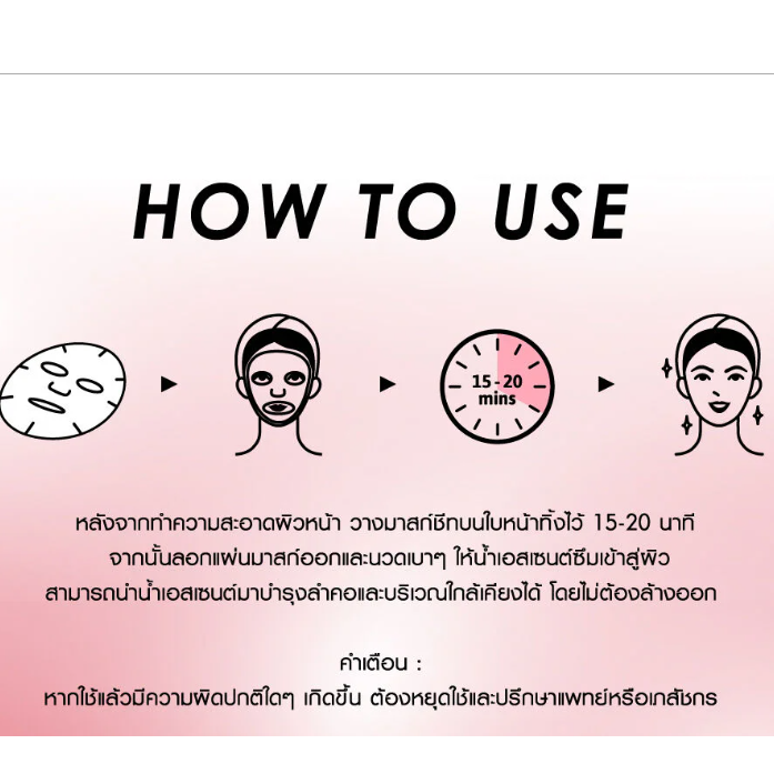Cathy Doll - Astaxanthin Serum Mask Sheet 20g. (Pack of 6)