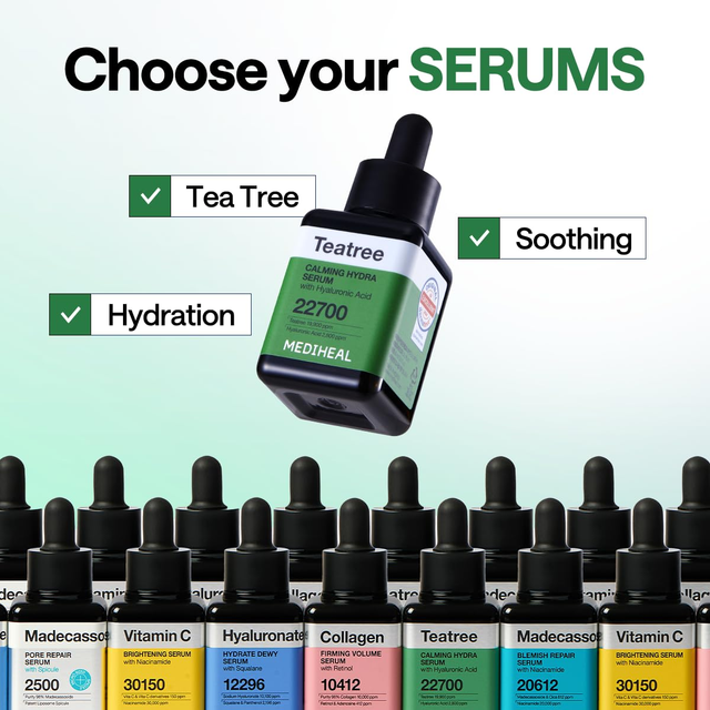 Mediheal - Teatree Calming Hydra Serum with Niacinamide 40ml.