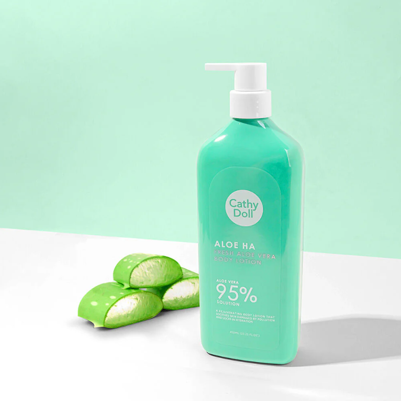 Cathy Doll - Aloe Ha Fresh Aloe Vera Body Lotion 450ml.