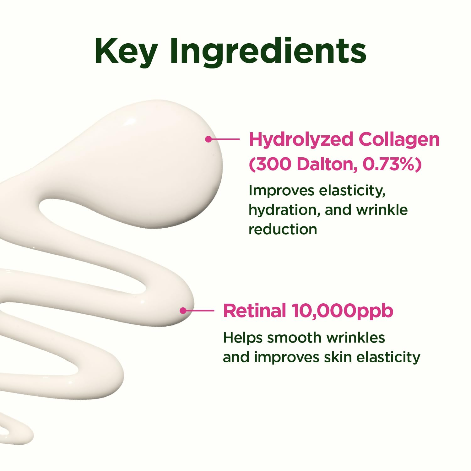 CKD GUARANTEED - Retino Collagen Small Molecule 300 Tightening Glow Cream Pack 80ml.