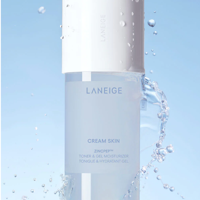 Laneige - Cream Skin Zincpep Toner & Gel Moisturizer, Tonique & Hydratant Gel 170ml.