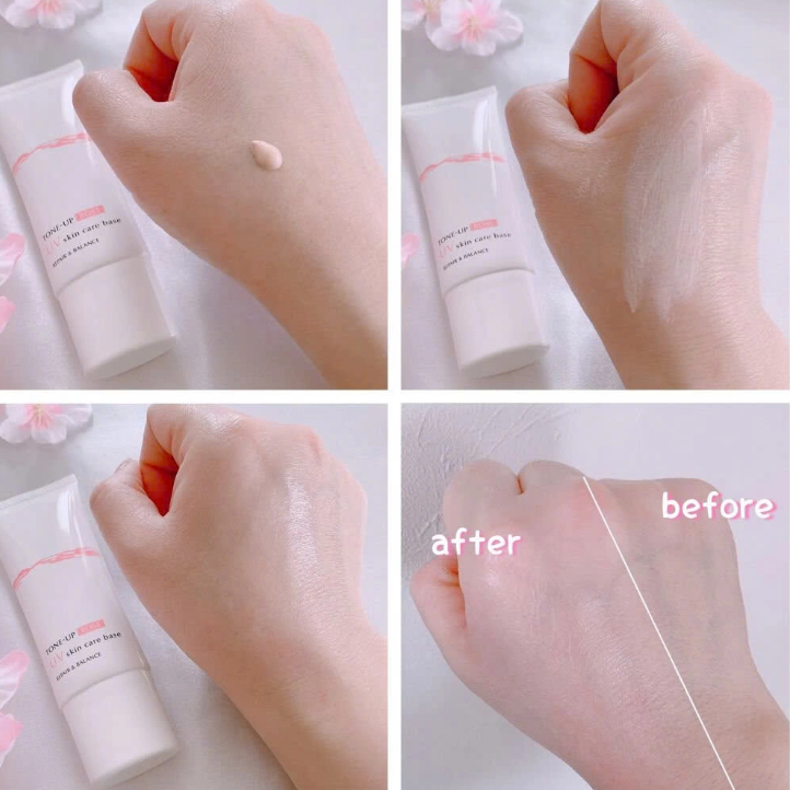 Meishoku - Skin Care UV Base Repair & Balance SPF 49 PA+++ Rose 40g.