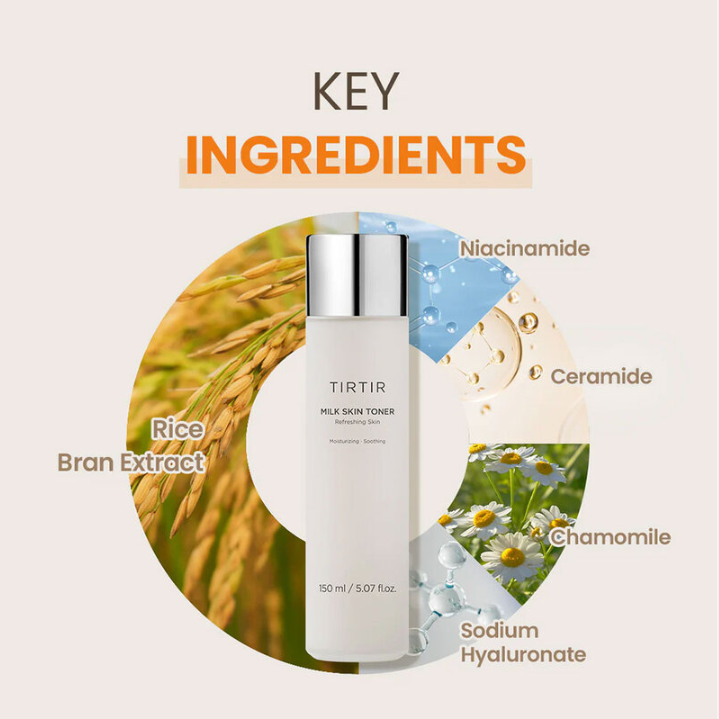 TIRTIR - Milk Skin Toner 150ml.