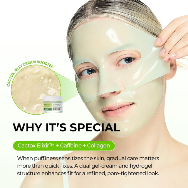 Dr.Melaxin - Cactox Jelly Cream Booster & Pore Relief Hydrogel Mask (4 Sheets)