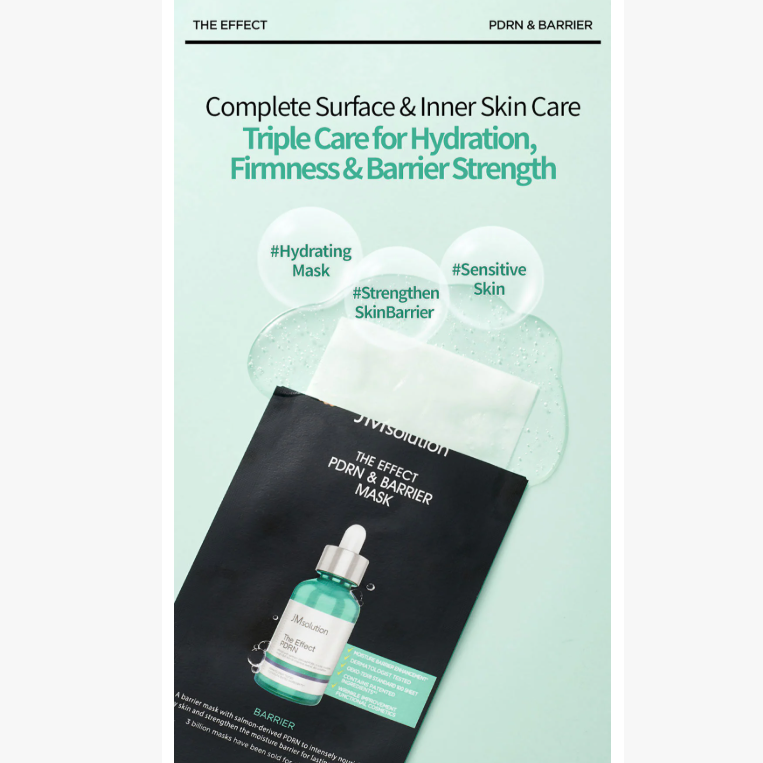 JM Solution - The Effect PDRN & Barrier Mask 24ml. (Pack of 3)